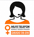 Logo Hilfetelfon Gewalt gegen Frauen